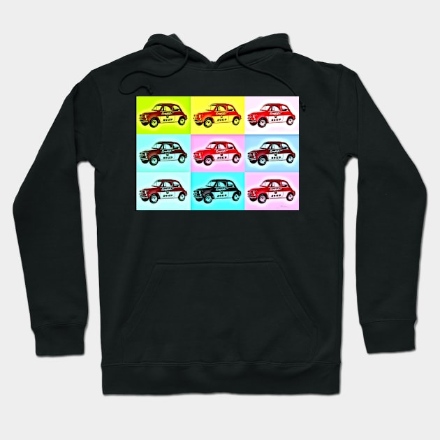 Pop Car - icons Hoodie by tonyleone